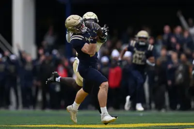 Heidenreich becomes Navy’s all-time receiving yards leader as Midshipmen beat No. 25 South Florida