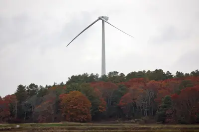 Massachusetts turbine blade collapse has wind energy critics fuming