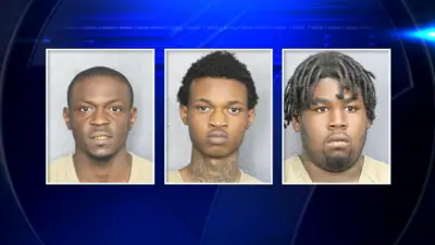 3 arrested after kidnapping man in Davie, pursuit and bailout in Pompano Beach, police say