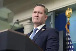 The Latest: Justice Department fires prosecutor on Epstein case and daughter of ex-FBI director