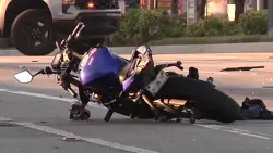1 airlifted to hospital after motorcyclist crashes with car in Margate