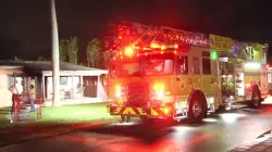 Man hospitalized after South Miami-Dade home catches fire overnight