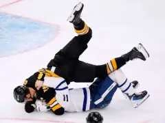 Nikita Zadorov made life miserable for Maple Leafs in back-to-back Bruins wins