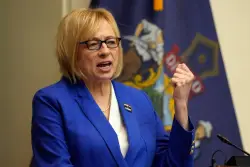 Maine Gov. Mills plans to confront President Trump again with her campaign for the US Senate